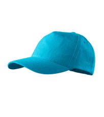 Unisex kšiltovka 5P Malfini tyrkysová