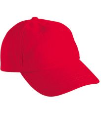 Unisex kšiltovka MB6111 Myrtle beach Signal Red