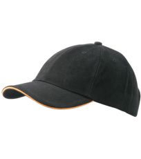 Unisex kšiltovka MB6112 Myrtle beach Black