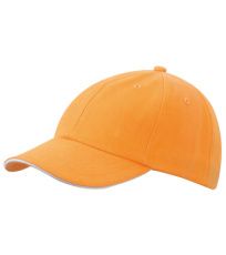 Unisex kšiltovka MB6112 Myrtle beach Orange