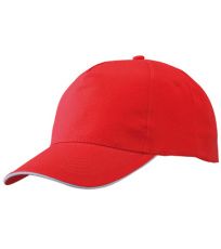 Unisex kšiltovka MB6552 Myrtle beach Red