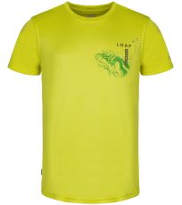 Pánské funkční triko MALTY LOAP Žlutá