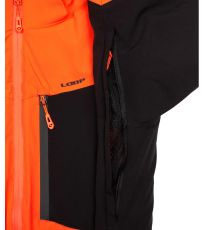 Pánská lyžařská bunda FAVOR LOAP Oranžová