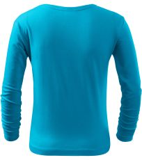 Dětské triko Long Sleeve 160 Malfini tyrkysová