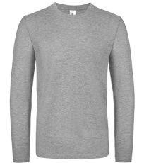 Pánské tričko s dlouhým rukávem TU05T B&C Sport Grey (Heather)