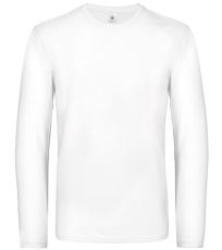 Pánské tričko s dlouhým rukávem TU07T B&C White