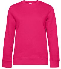 Unisex mikina přes hlavu WW01Q B&C Magenta Pink