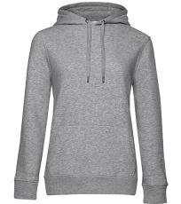 Dámská mikina pře hlavu WW02Q B&C Heather Grey