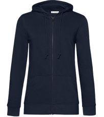 Dámská mikina na zip WW36B B&C Navy Blue