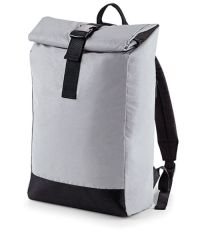 Unisex rolovací batoh 15 l BG138 BagBase Silver Reflective