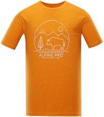 Pánské funkční triko ABIC 9 ALPINE PRO Orange peel