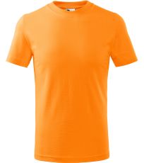 Dětské triko Basic Malfini Tangerine orange