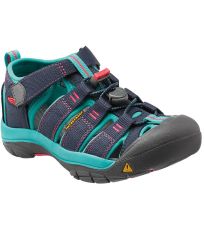 Dětské sandály Newport H2 Jr KEEN hawaiian blue/green glow