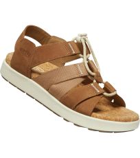 Dámské kožené sandály ELLE MIXED STRAP WOMEN KEEN