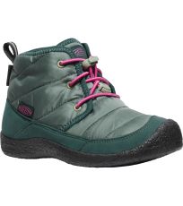 Dětské moderní zimní barefoot boty HOWSER II CHUKKA WP CHILDREN KEEN