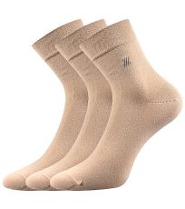 Pánské společenské ponožky - 3 páry Dion Lonka béžová