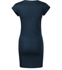 Dámské bavlněné šaty Freedom Malfini námořní modrá