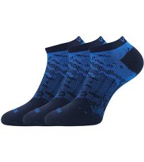 Unisex nízké ponožky - 3 páry Rex 18 Voxx modrá