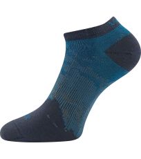 Unisex nízké ponožky - 3 páry Rex 18 Voxx tyrkys