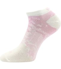 Unisex nízké ponožky - 3 páry Rex 18 Voxx růžová