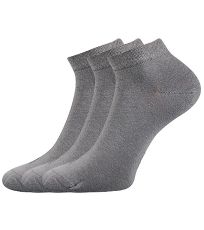 Unisex ponožky - 3 páry Desi Lonka světle šedá