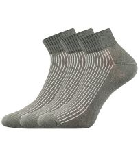 Unisex sportovní ponožky - 3 páry Setra Voxx khaki