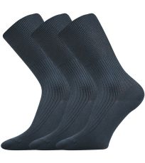 Unisex ponožky - 3 páry Zdravan Lonka tmavě modrá