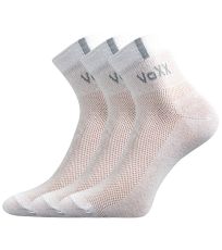 Unisex ponožky - 3 páry Fredy Voxx bílá
