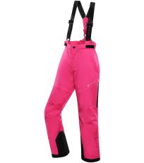 Dětské lyžařské kalhoty s PTX membránou OSAGO ALPINE PRO pink glo