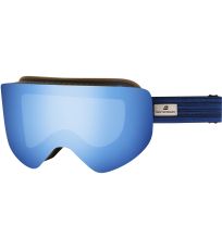 Unisex bezrámové lyžařské brýle HELLQE ALPINE PRO cobalt blue