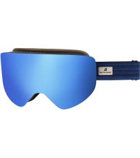 Unisex bezrámové lyžařské brýle HELLQE ALPINE PRO cobalt blue