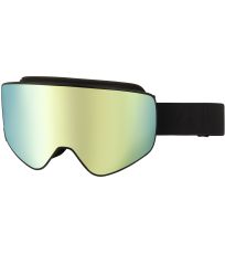 Unisex bezrámové lyžařské brýle ZALLE ALPINE PRO golden oak