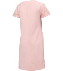 Dámské bavlněné šaty DENDA LOAP Candy Pink | Pink
