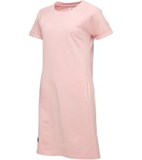 Dámské bavlněné šaty DENDA LOAP Candy Pink | Pink