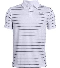 Chlapecké funkční triko Tour Tips Stripe Polo Under Armour