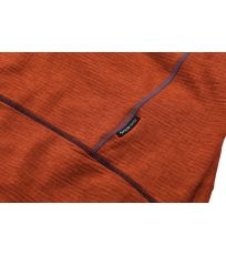 Pánská funkční mikina DEMARCO HANNAH burnt orange mel