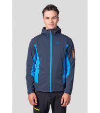 Pánská softshellová bunda SEUMAS HANNAH midnight navy/brilliant blue