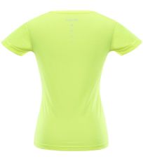 Dámské funkční triko NASMASA 3 ALPINE PRO reflexní žlutá
