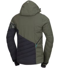 Pánská lyžařská bunda ZYGMUNT NORTHFINDER blackdarkgreen
