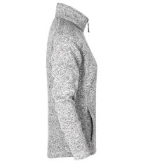 Dámská pletená fleecová bunda E7725 Promodoro Heather Grey