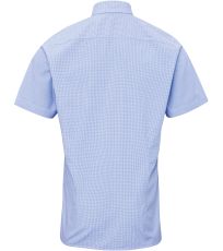 Pánská bavlněná košile s krátkým rukávem PR221 Premier Workwear Light Blue -ca. Pantone 7451