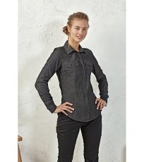 Dámská džínová košile PR322 Premier Workwear Black Denim