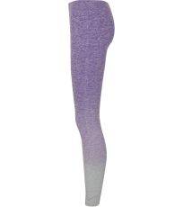 Dámské bezešvé legíny TL300 Tombo Purple - Light Grey Marl