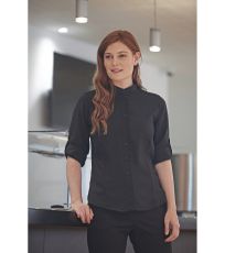 Dámská mandarínská košile s rolovatelným rukávem H593 Henbury Black
