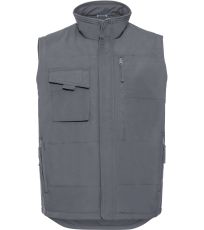 Unisex pracovní vesta R-014M-0 Russell Convoy Grey