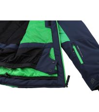 Pánská lyžařská bunda CALVIN HANNAH blue nights/classic green