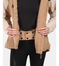 Dámská lyžařská bunda FLIP-W KILPI Béžová