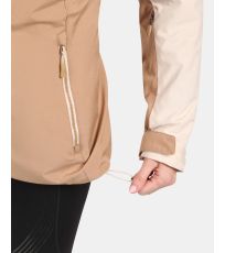 Dámská lyžařská bunda FLIP-W KILPI Béžová