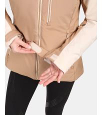 Dámská lyžařská bunda FLIP-W KILPI Béžová