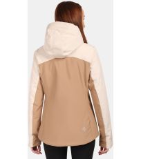 Dámská lyžařská bunda FLIP-W KILPI Béžová
